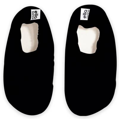 Bebek Çocuk Deniz Ayakkabısı, Kaydırmaz Taban, Unisex Havuz Patiği Siyah
