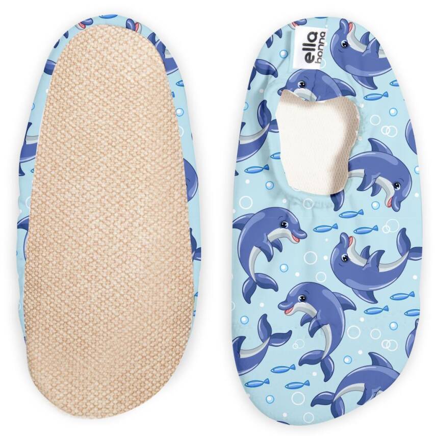 Bebek Çocuk Deniz Ayakkabısı, Kaydırmaz Taban, Unisex Havuz Patiği - 26