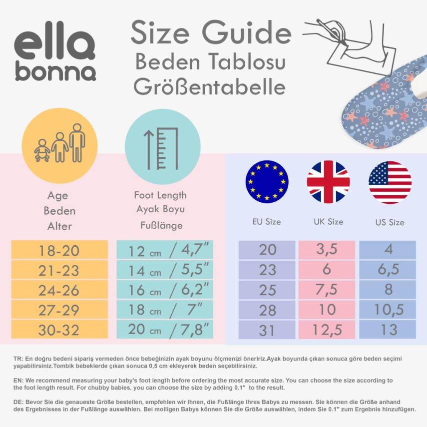 Bebek Çocuk Deniz Ayakkabısı, Kaydırmaz Taban, Unisex Havuz Patiği - 68