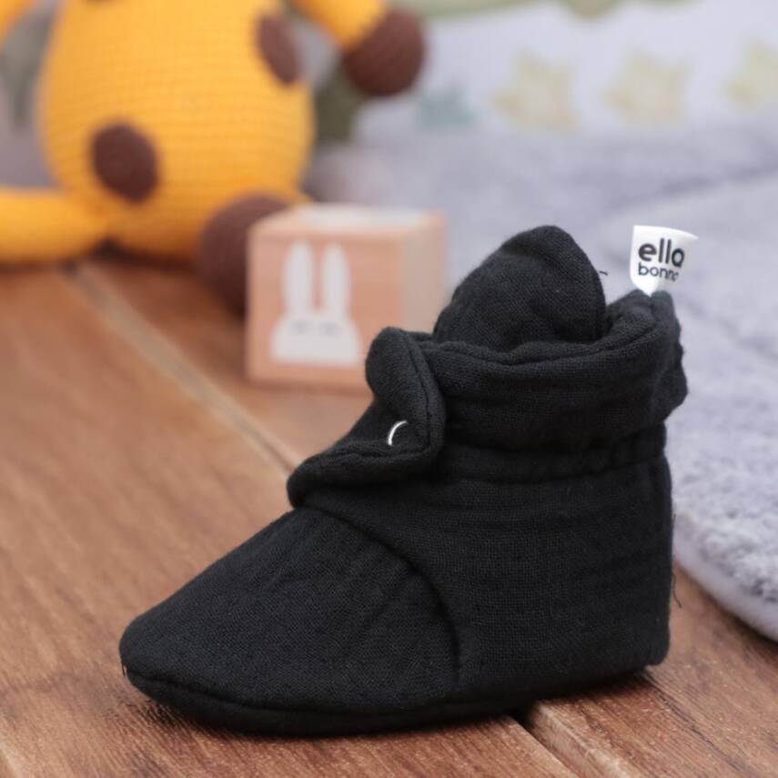 Müslin Bebek Patiği, Organik Pamuk, Yenidoğan Pandufu - 12