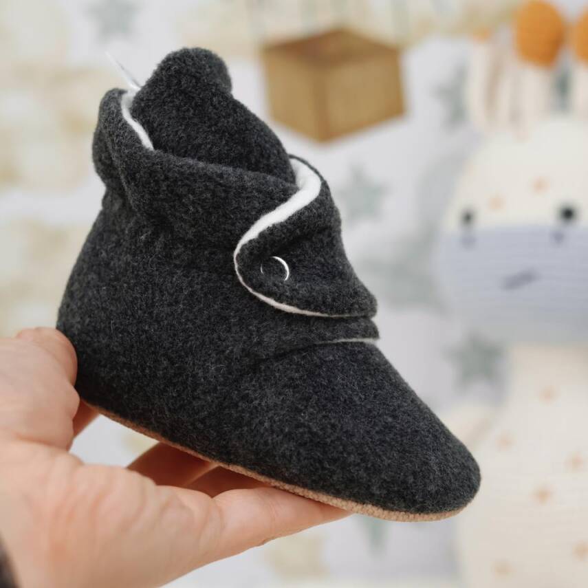 Polar Bebek Pandufu, Kaydırmaz Taban, Ev Botu, Kreş Ayakkabısı Patik - 4