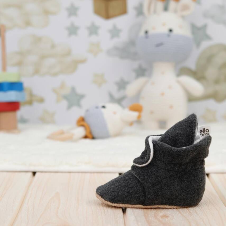 Polar Bebek Pandufu, Kaydırmaz Taban, Ev Botu, Kreş Ayakkabısı Patik - 6