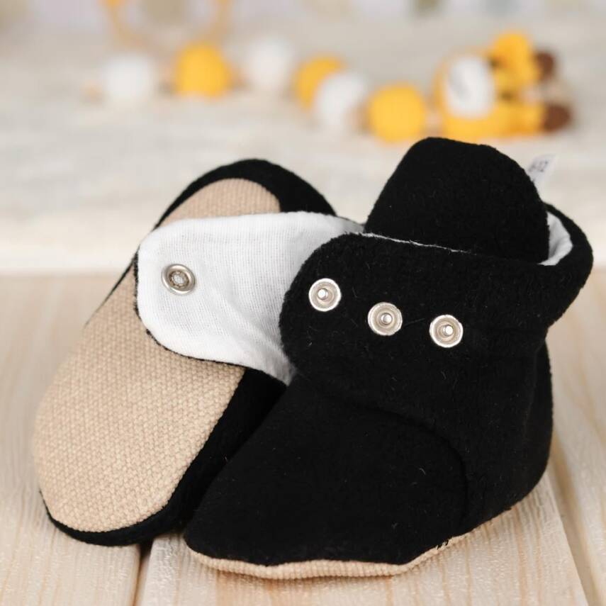Polar Bebek Pandufu, Kaydırmaz Taban, Ev Botu, Kreş Ayakkabısı Patik - 16