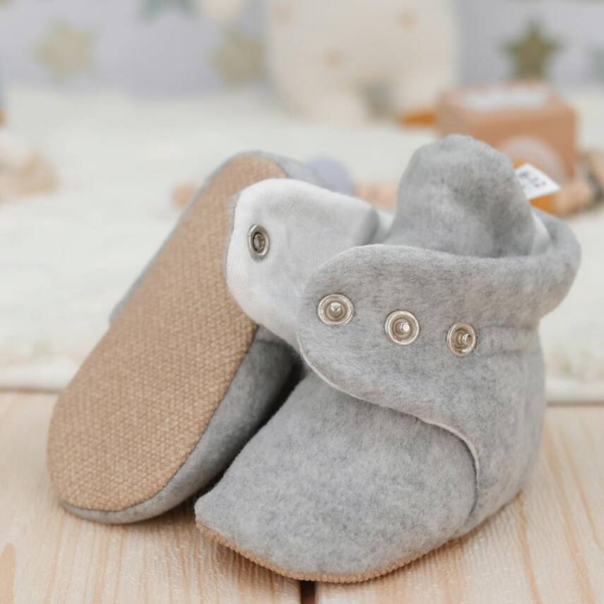 Polar Bebek Pandufu, Kaydırmaz Taban, Ev Botu, Kreş Ayakkabısı Patik - 23