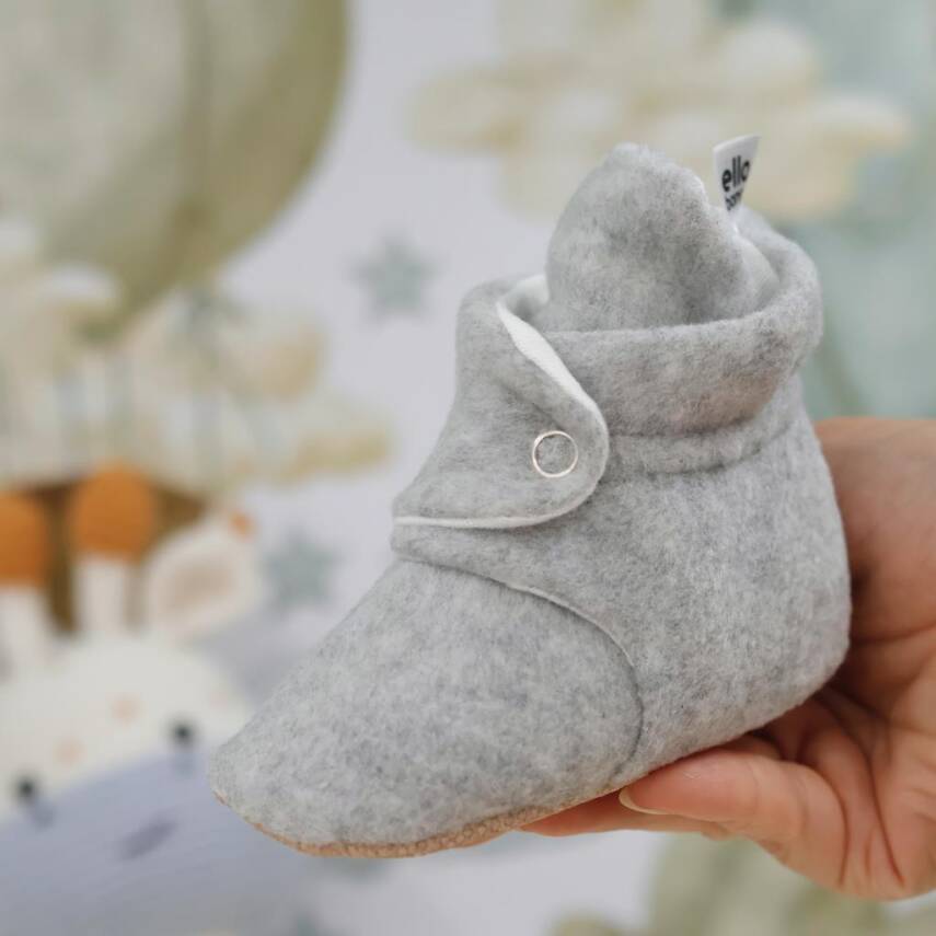 Polar Bebek Pandufu, Kaydırmaz Taban, Ev Botu, Kreş Ayakkabısı Patik - 25