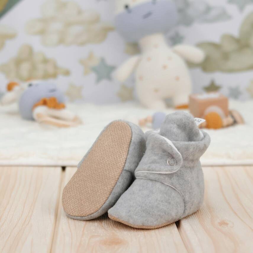 Polar Bebek Pandufu, Kaydırmaz Taban, Ev Botu, Kreş Ayakkabısı Patik - 26
