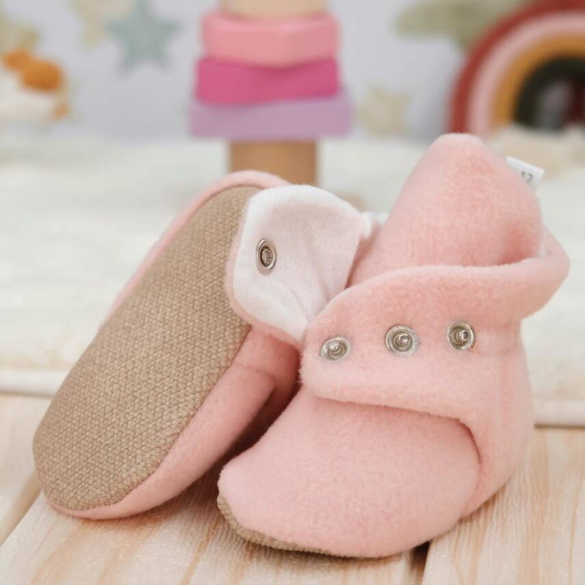 Polar Bebek Pandufu, Kaydırmaz Taban, Ev Botu, Kreş Ayakkabısı Patik - 37