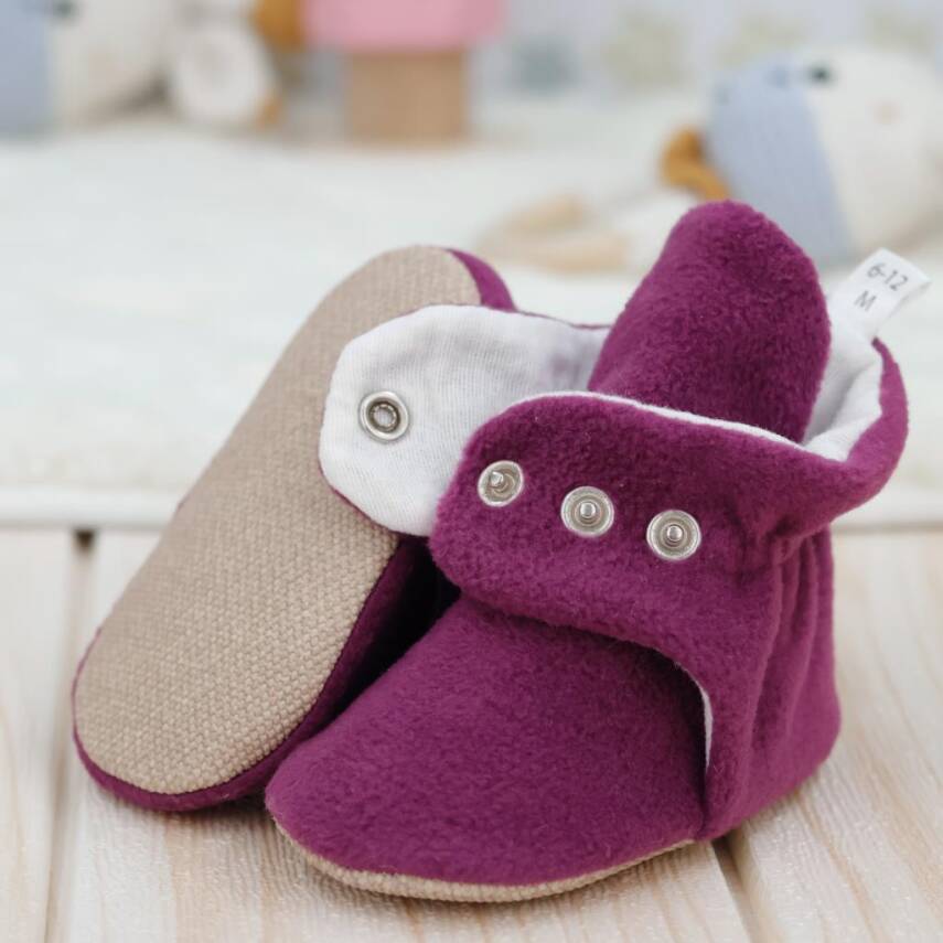 Polar Bebek Pandufu, Kaydırmaz Taban, Ev Botu, Kreş Ayakkabısı Patik - 44