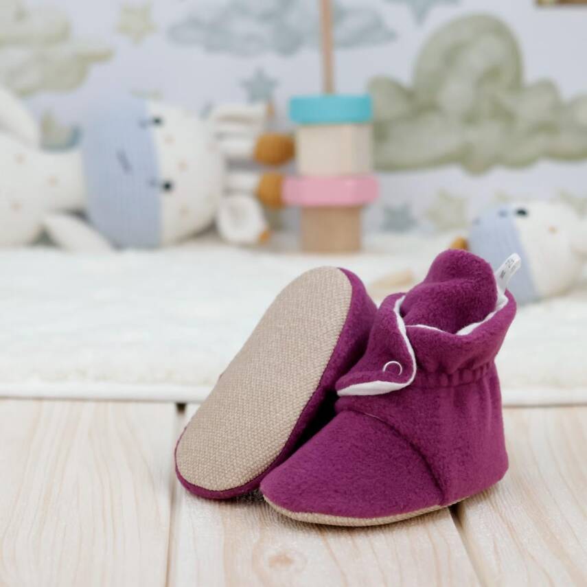 Polar Bebek Pandufu, Kaydırmaz Taban, Ev Botu, Kreş Ayakkabısı Patik - 47