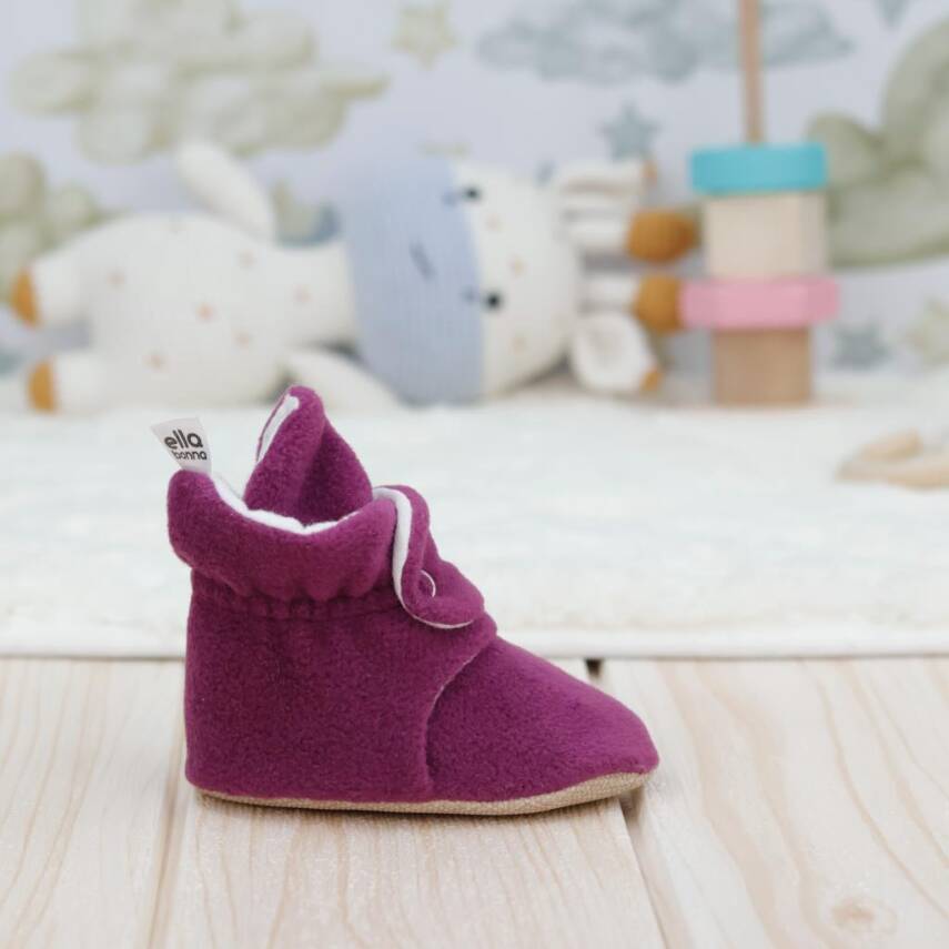 Polar Bebek Pandufu, Kaydırmaz Taban, Ev Botu, Kreş Ayakkabısı Patik - 48
