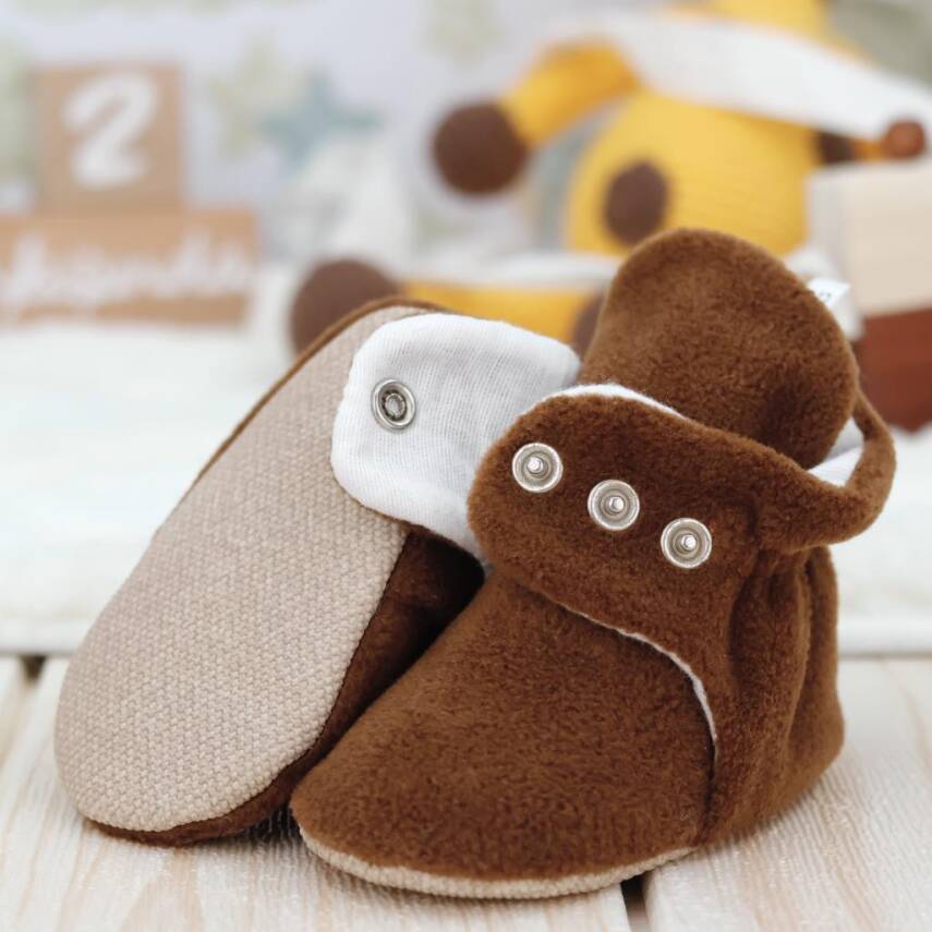 Polar Bebek Pandufu, Kaydırmaz Taban, Ev Botu, Kreş Ayakkabısı Patik - 51