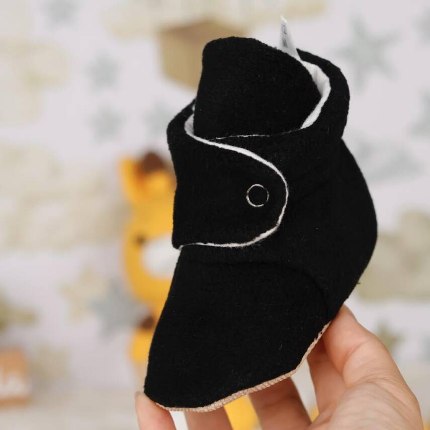 Polar Bebek Pandufu, Kaydırmaz Taban, Ev Botu, Kreş Ayakkabısı Patik - 18