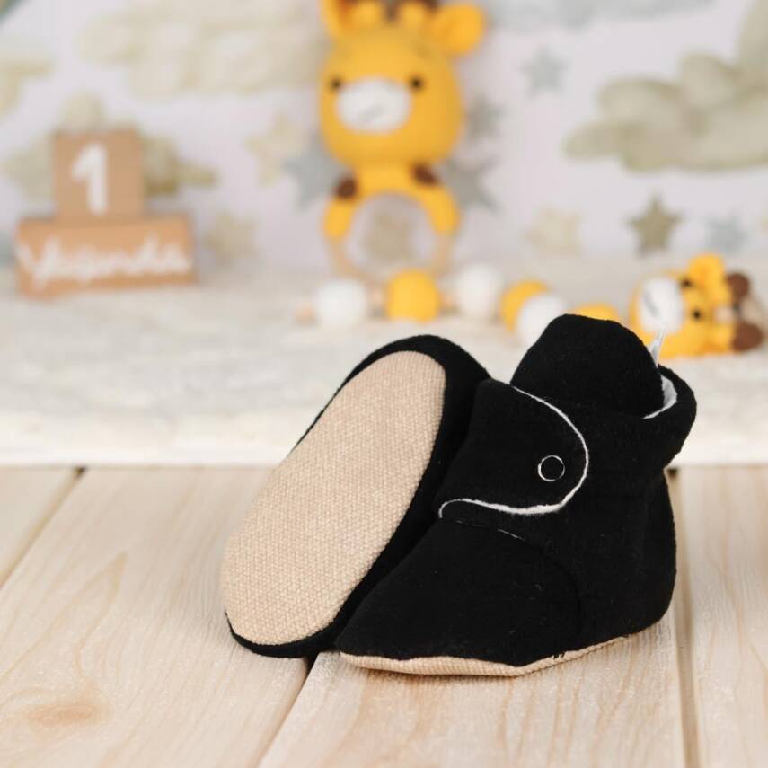 Polar Bebek Pandufu, Kaydırmaz Taban, Ev Botu, Kreş Ayakkabısı Patik - 19