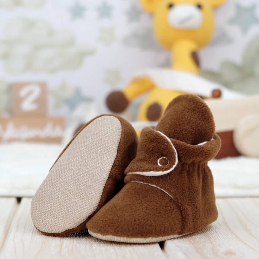 Polar Bebek Pandufu, Kaydırmaz Taban, Ev Botu, Kreş Ayakkabısı Patik - 54