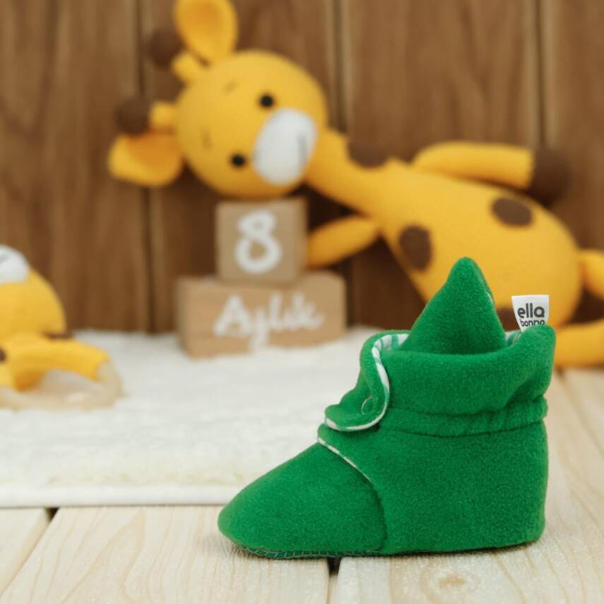 Polar Bebek Pandufu, Kaydırmaz Taban, Organik Pamuk Astarlı, İlk Adım Ev Patiği - 55
